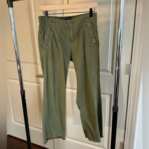 Sanctuary Cedar Green Sailor Pants